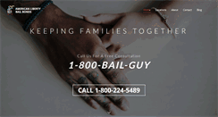 Desktop Screenshot of americanlibertybailbonds.com